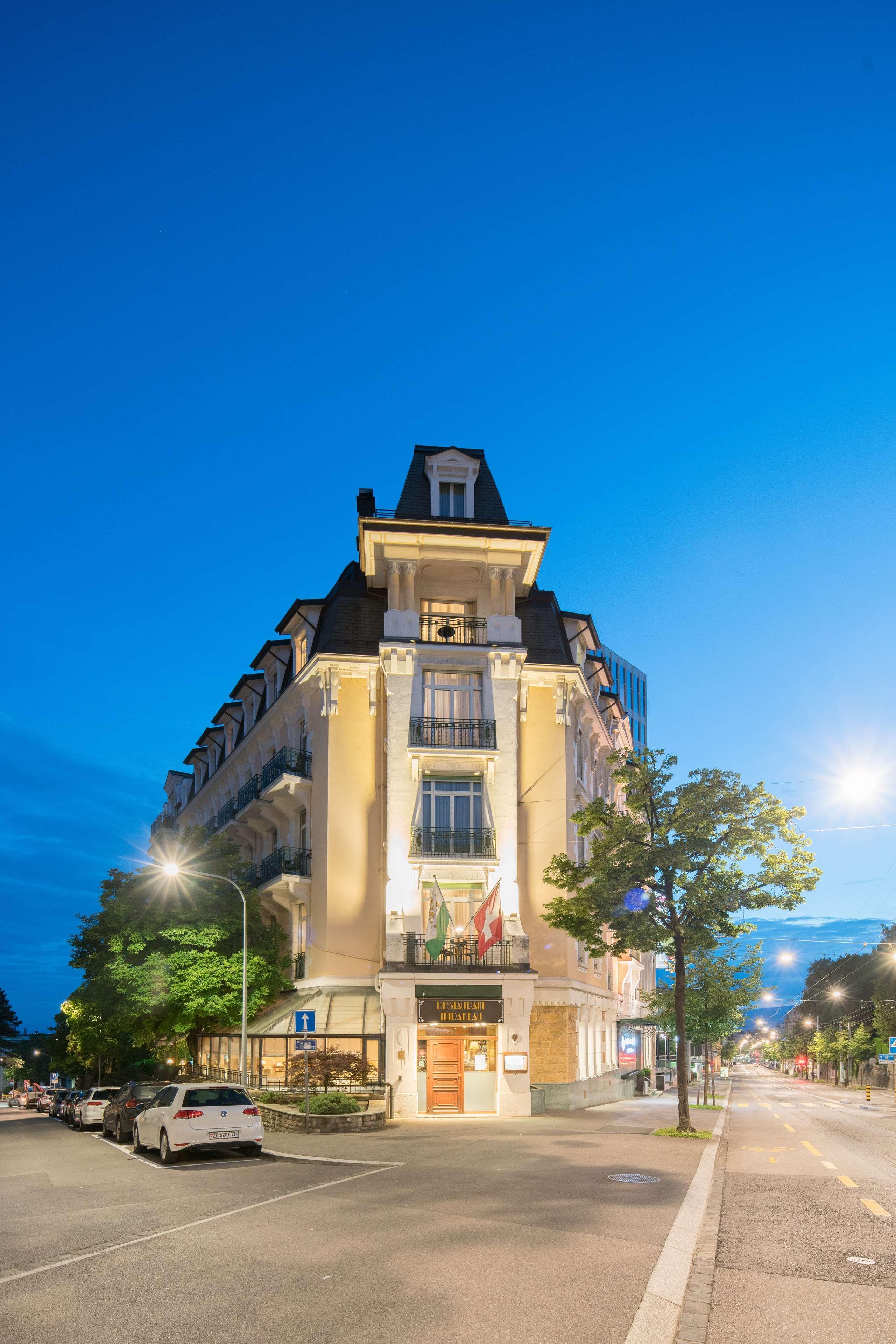 Hotel Mirabeau, BW Signature Collection, Lausanne Exteriör bild