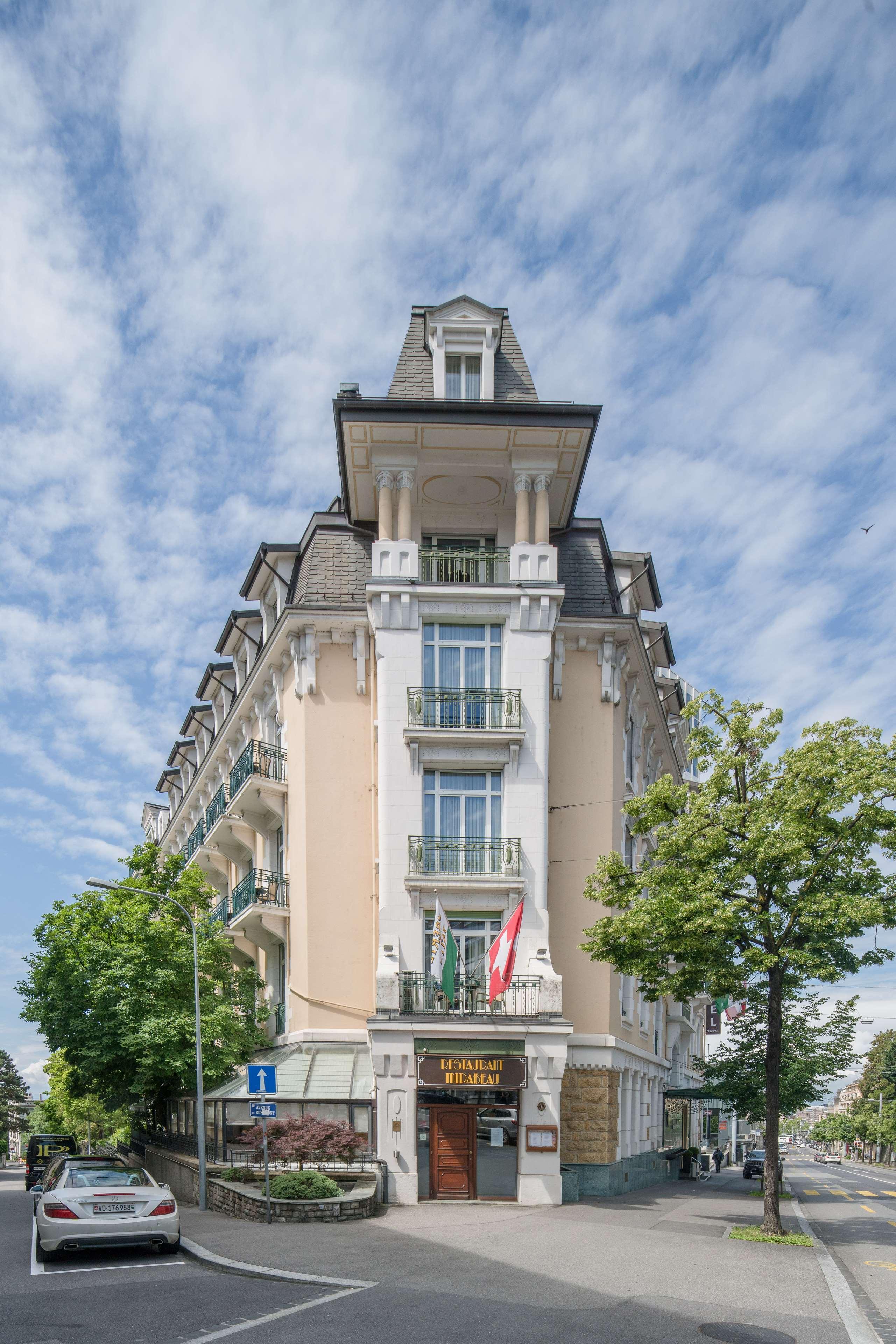 Hotel Mirabeau, BW Signature Collection, Lausanne Exteriör bild